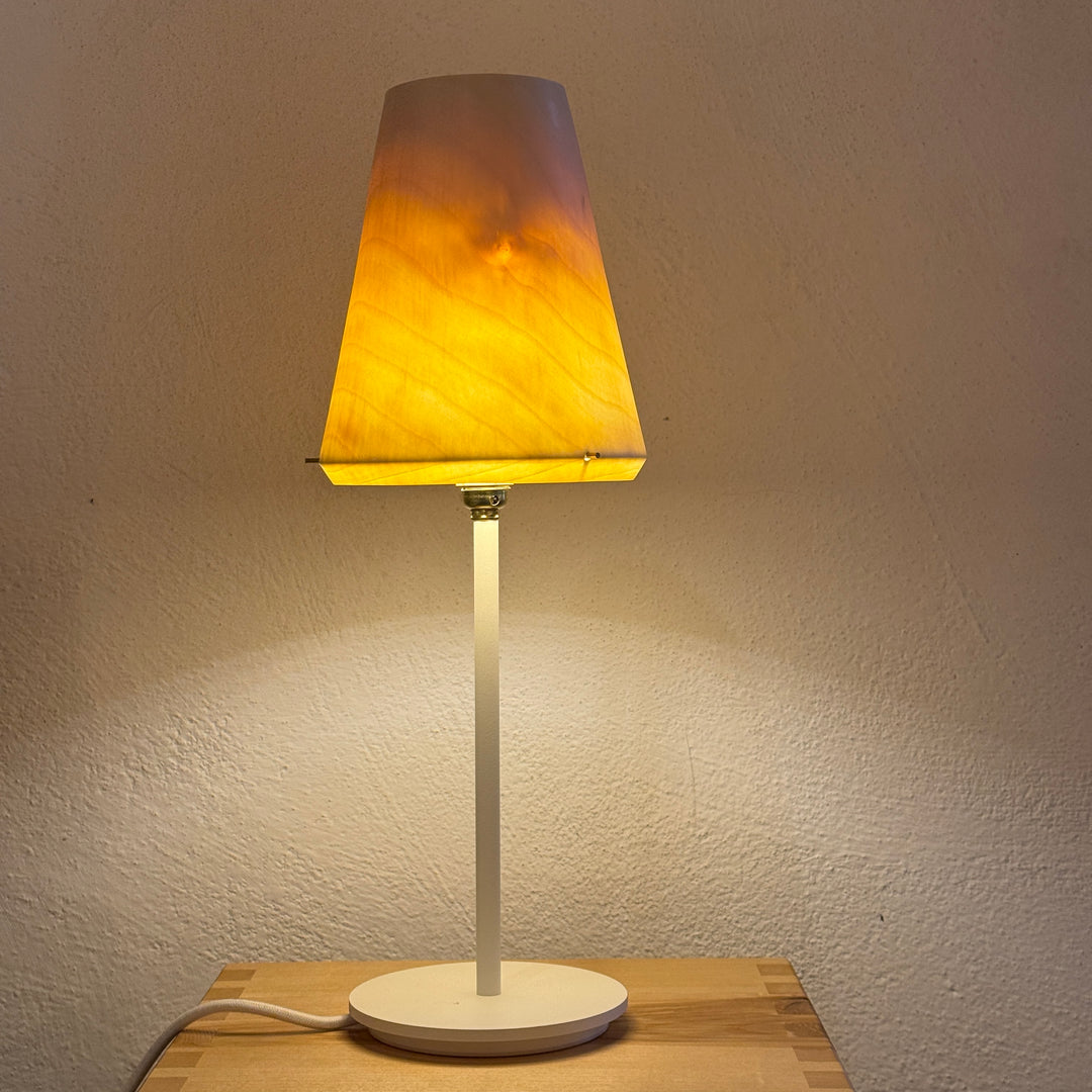 Tischlampe TLP-40, Unikat aus Holz