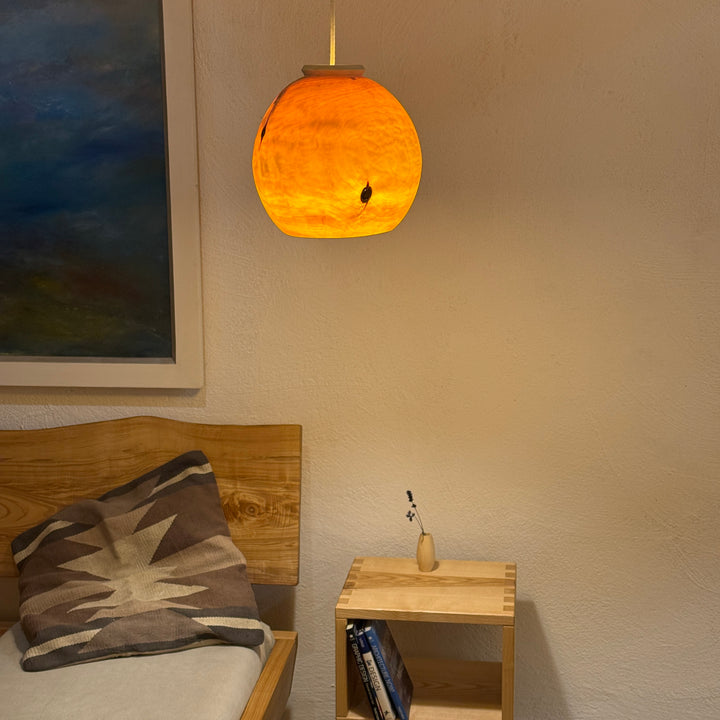 Hängelampe  aus Holz KUP-U 27/26