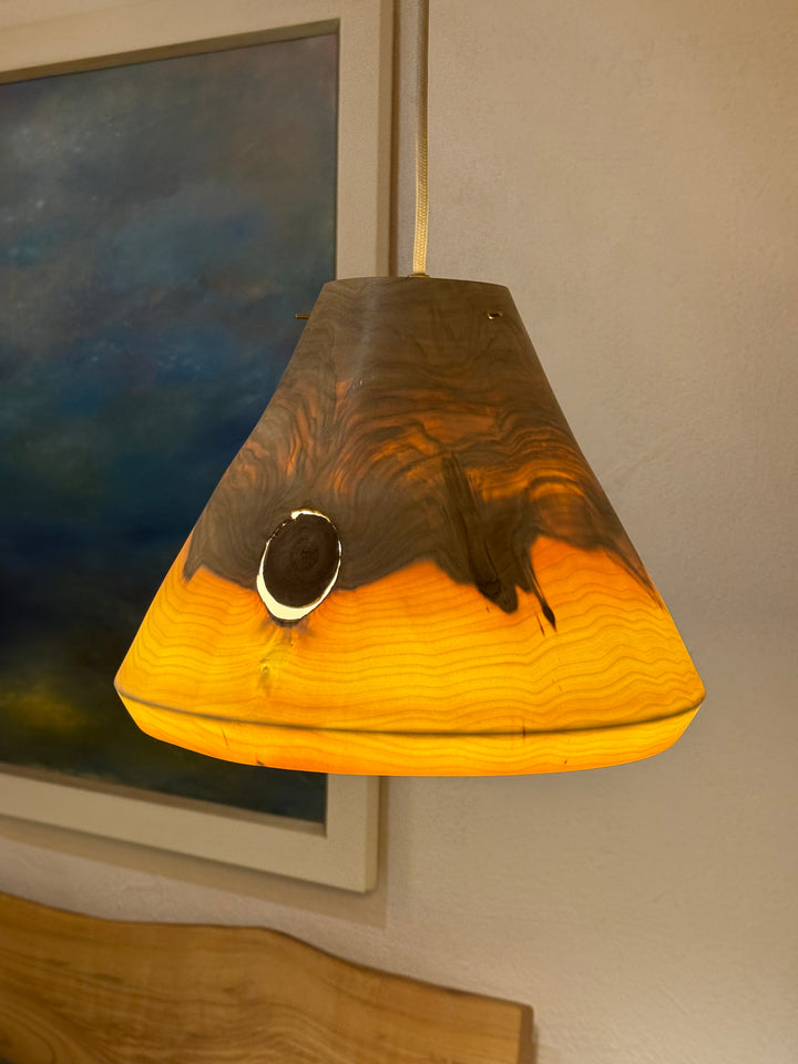 Hängelampe aus Holz KEP-U 33/24