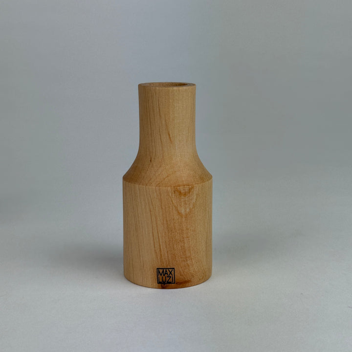 Runde Mini Vasen aus Holz von MAXLUZI