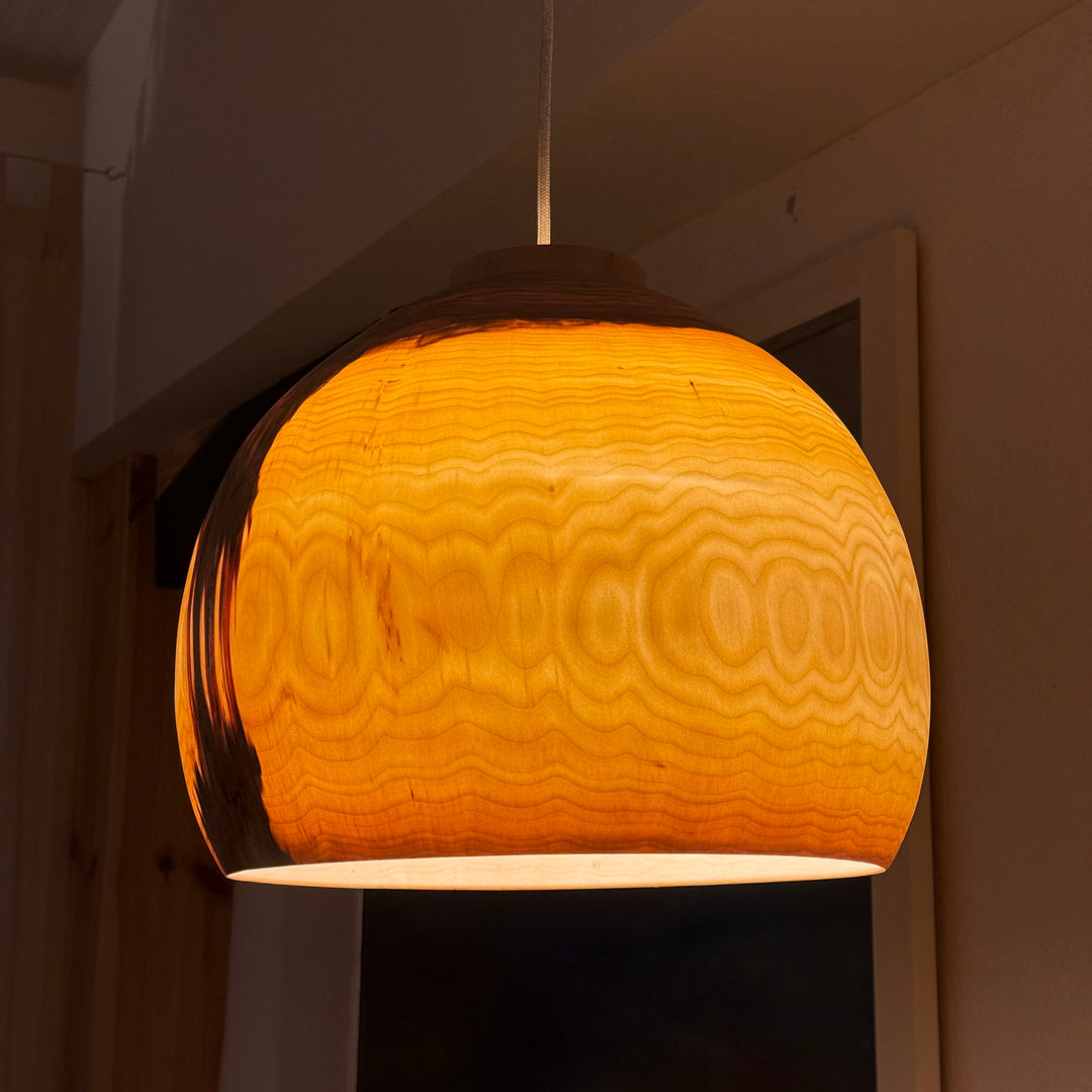 Hängelampe aus Holz KUP-XL 39/32