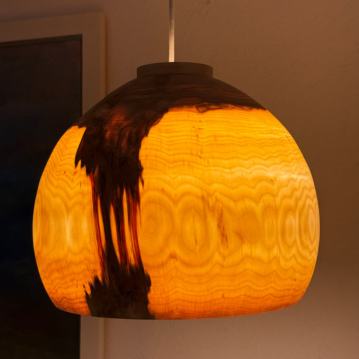 Hängelampe aus Holz KUP-XL 39/32