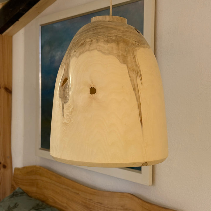 Hängelampe aus Holz BKP-XL