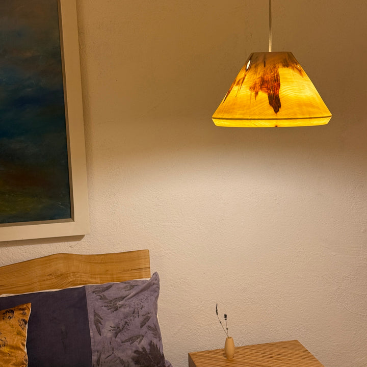 Hängelampe aus Holz KEP-U 35/20