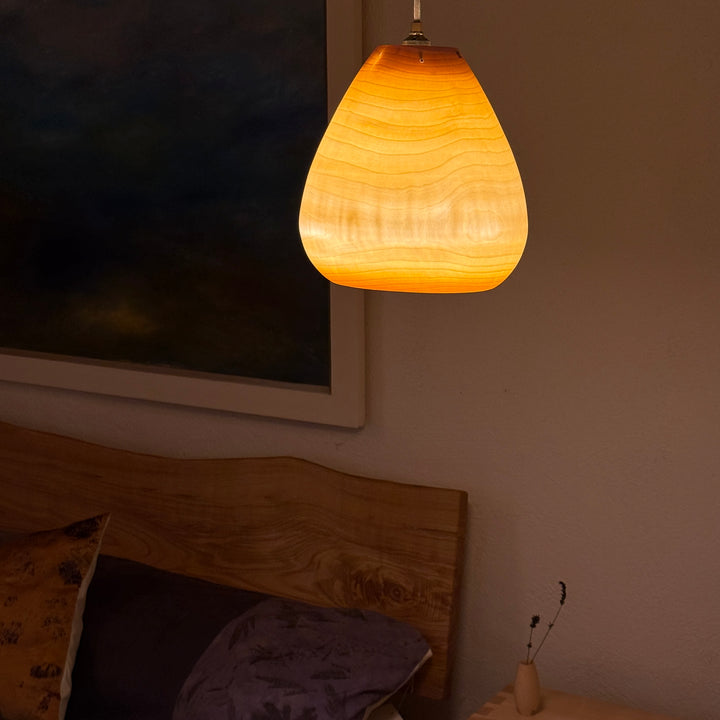 Hängelampe aus Holz GLP-B 27/25- B2