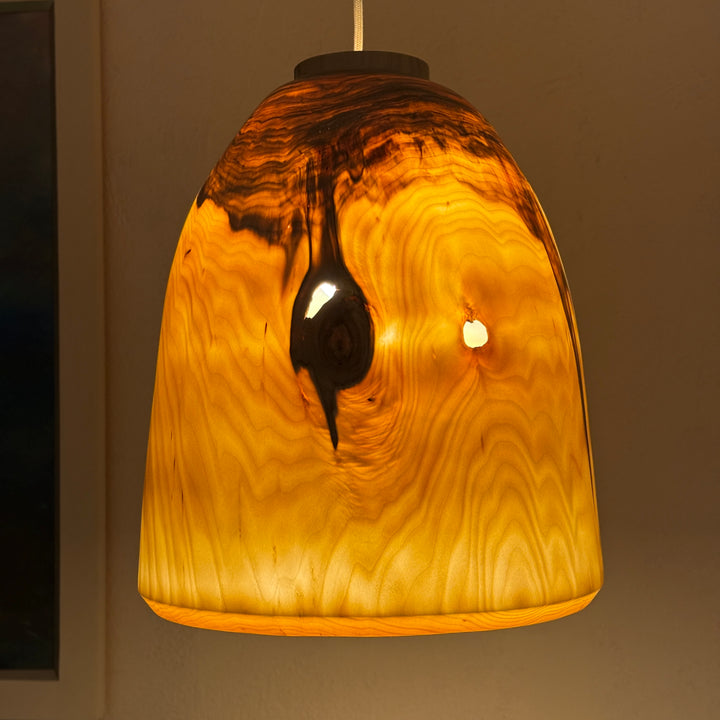 Hängelampe aus Holz BKP-XL