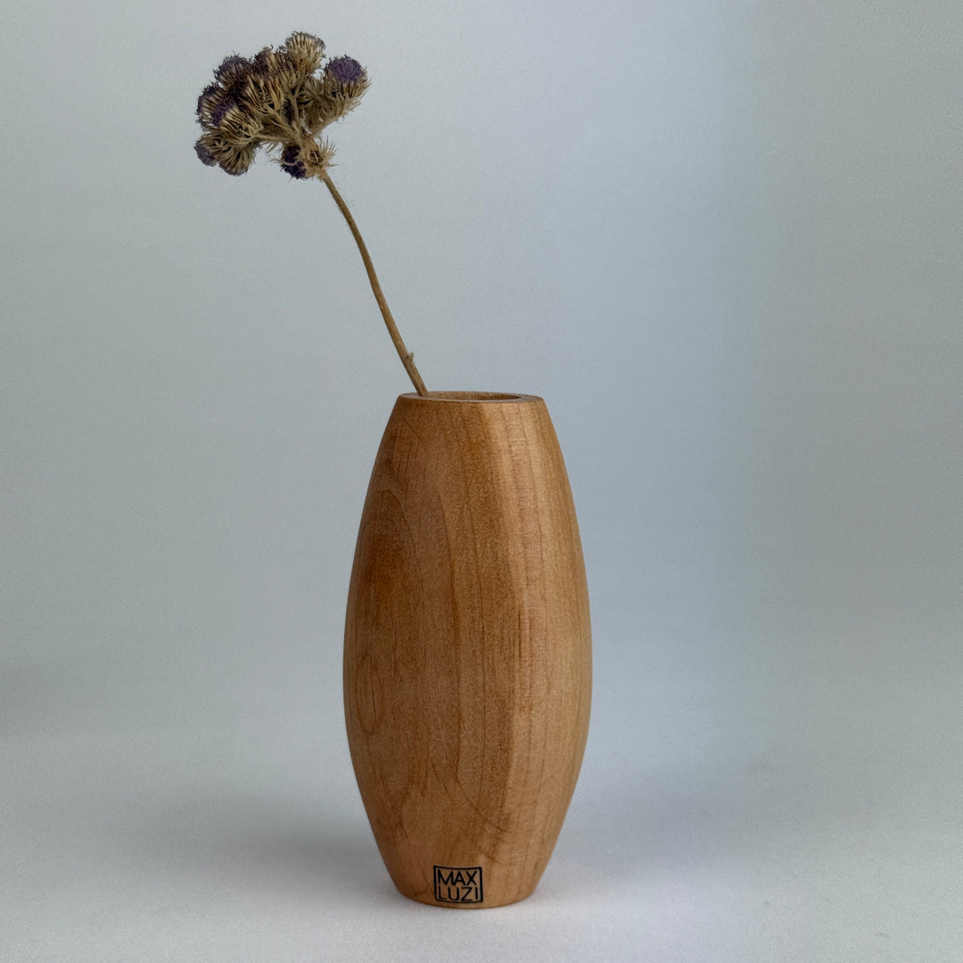 Mini Vase aus Holz von MAXLUZI