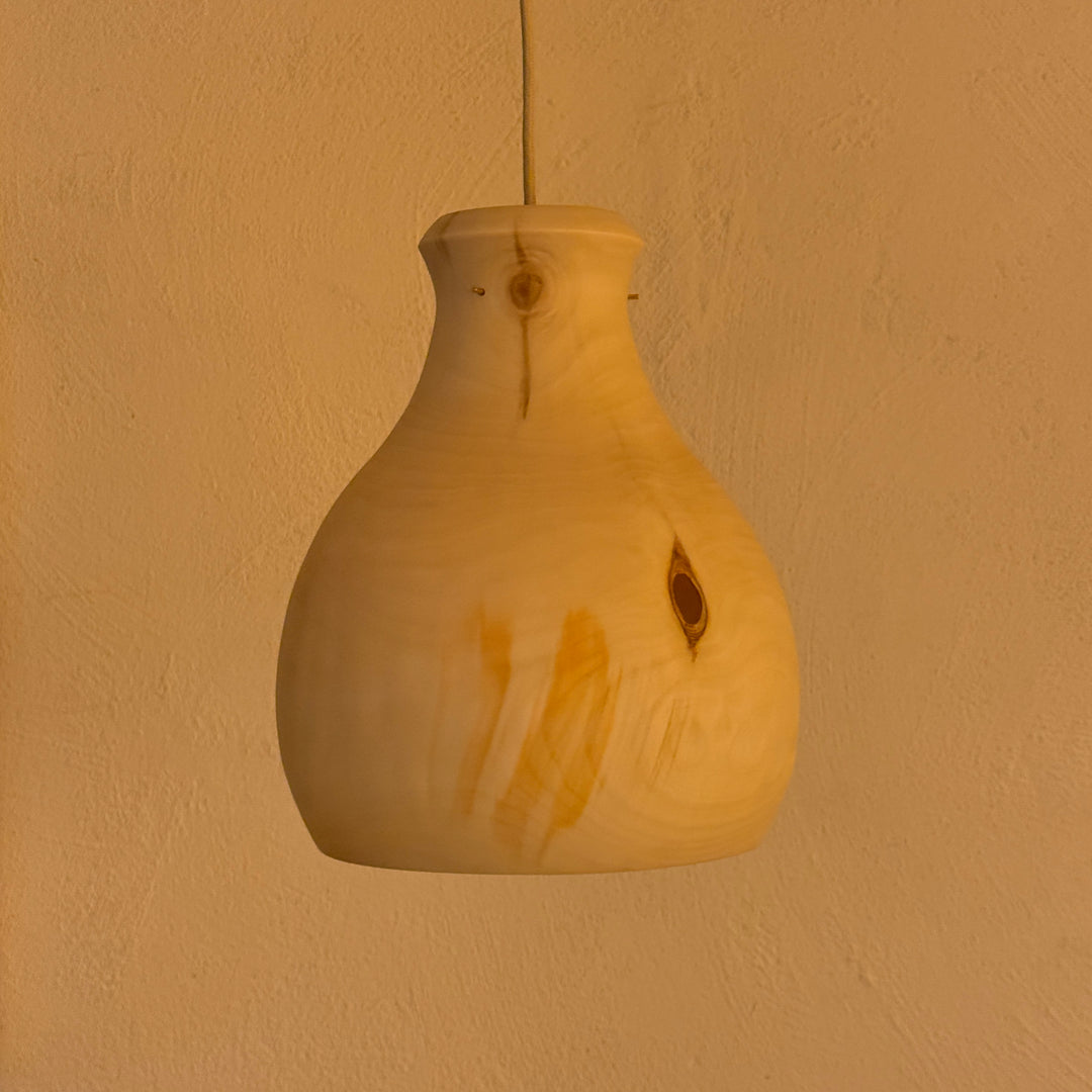 Hängelampe aus Holz ALP-U 29/35