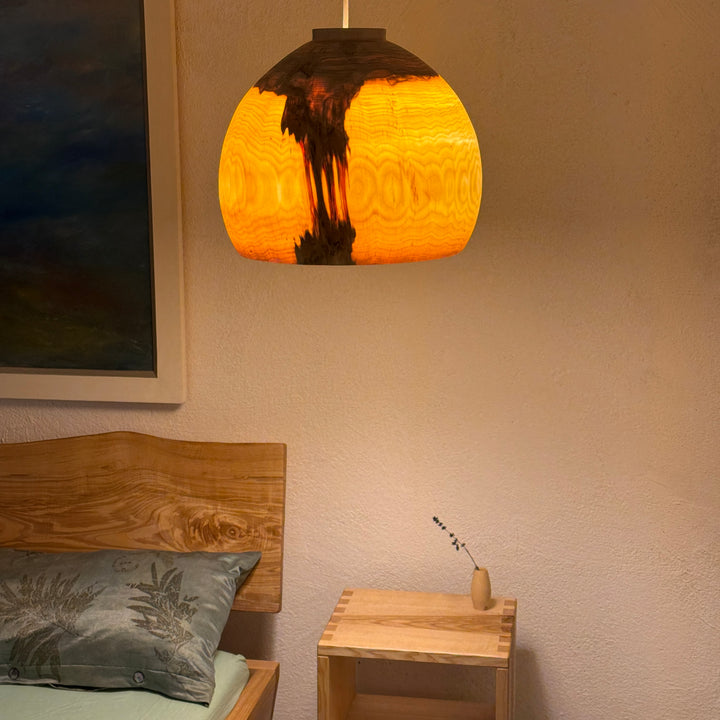 Hängelampe aus Holz KUP-XL 39/32