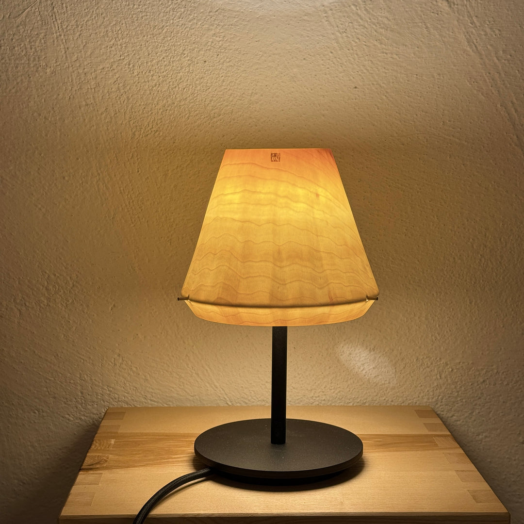 Tischlampe TLP-Mini 8 Unikat aus Holz