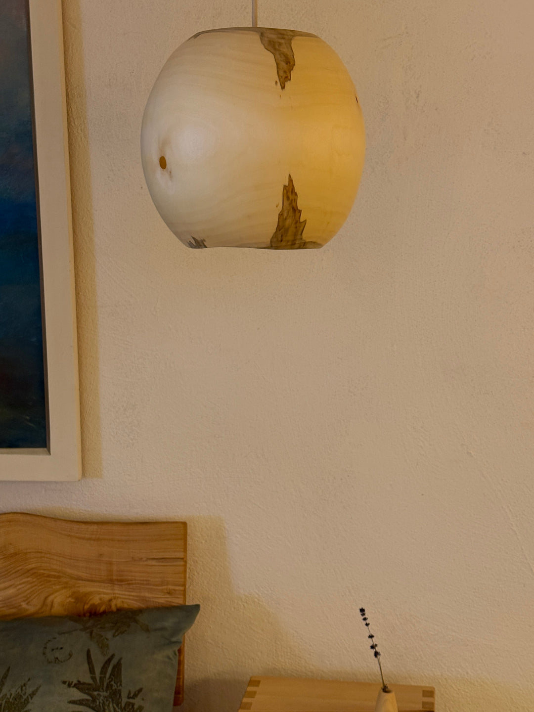 Hängelampe aus Holz KUP-U 29/26