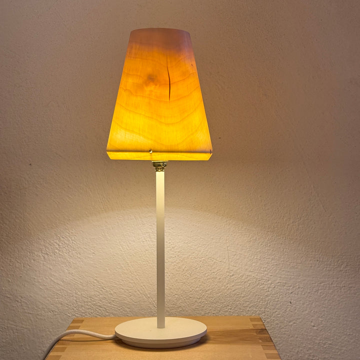 Tischlampe TLP-40, Unikat aus Holz