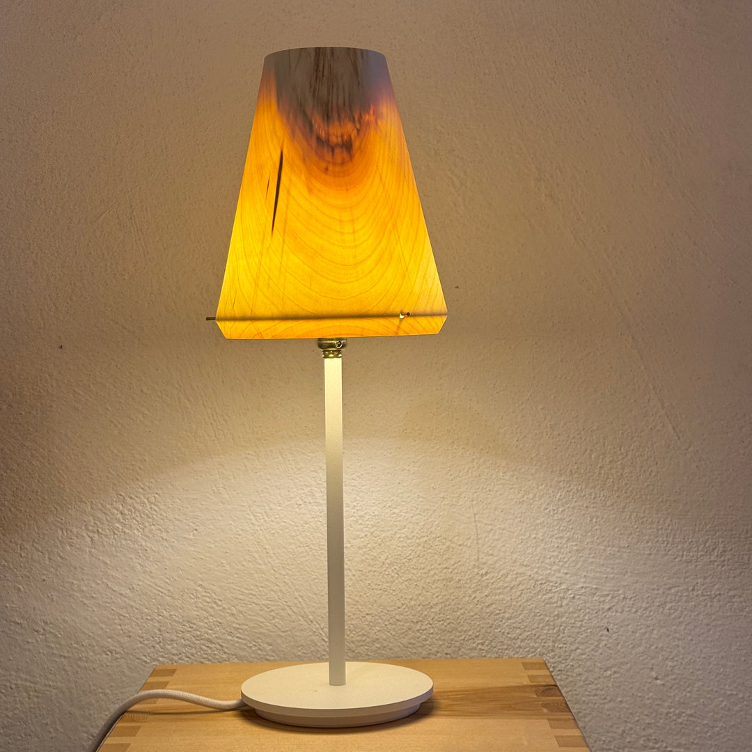 Tischlampe TLP-40, Unikat aus Holz
