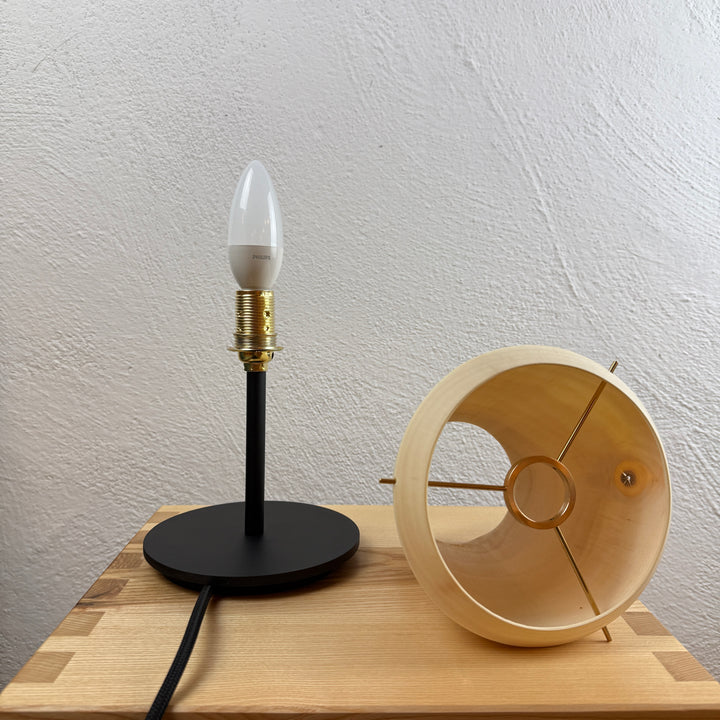 Tischlampe TLP-Mini 8 Unikat aus Holz