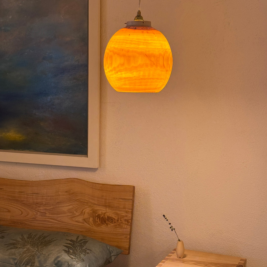 Hängelampe aus Holz KUP-B2 26/25