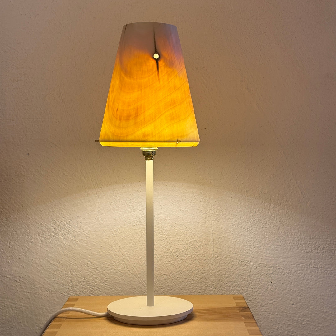 Tischlampe TLP-40, Unikat aus Holz