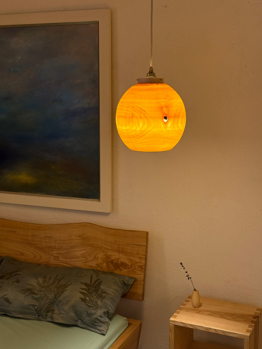 Hängelampe aus Holz KUP-B 26/25