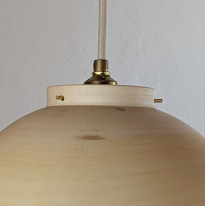 Hängelampe aus Holz KUP