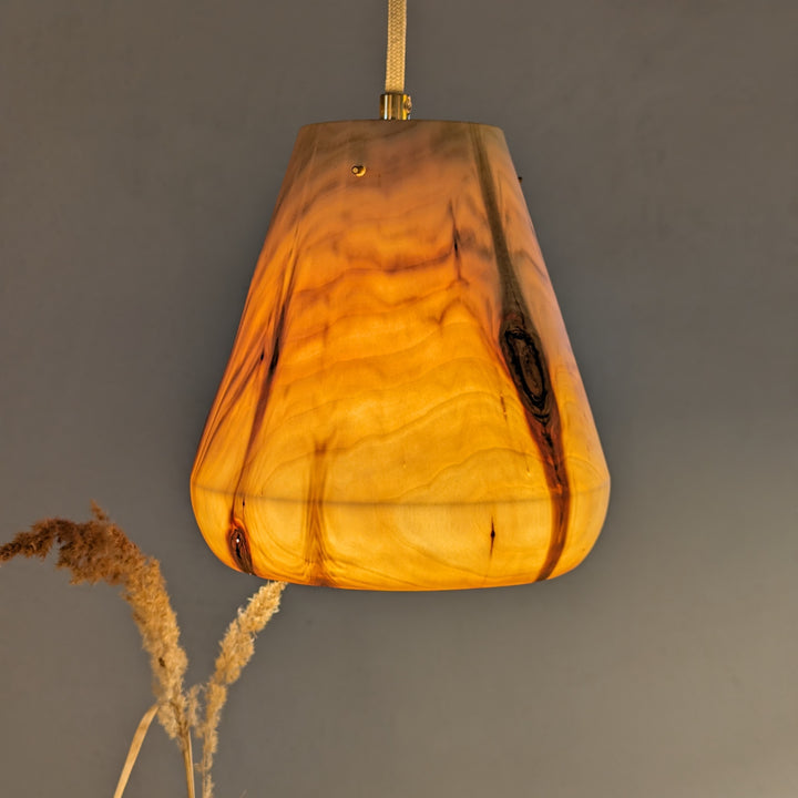 Hängelampe aus Holz RKP