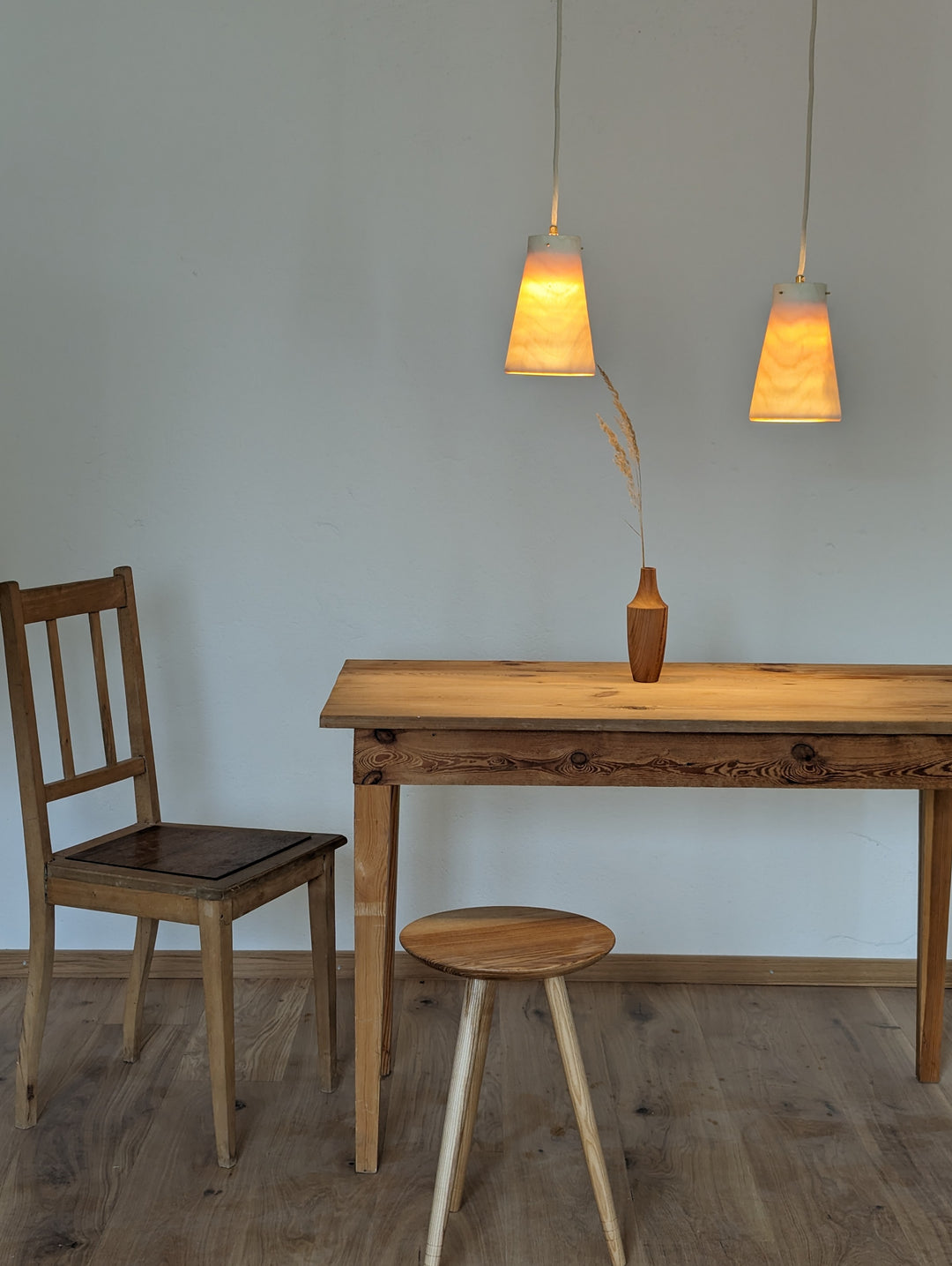 KIP (Auslaufmodell), Deckenlampe aus Holz