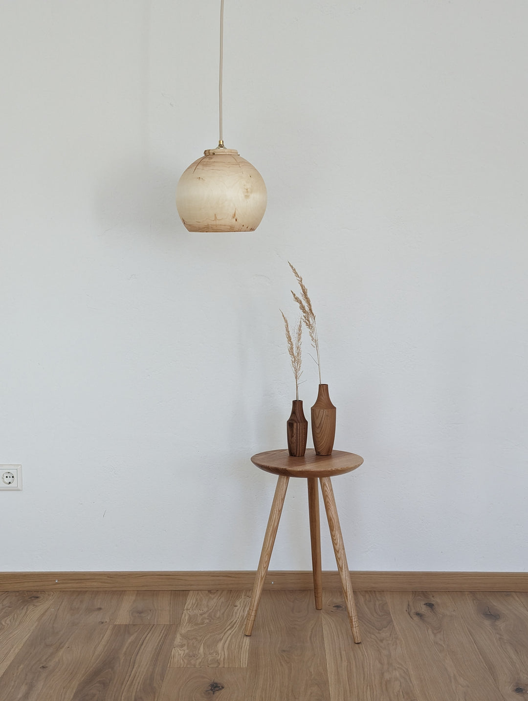 Hängelampe aus Holz KUP