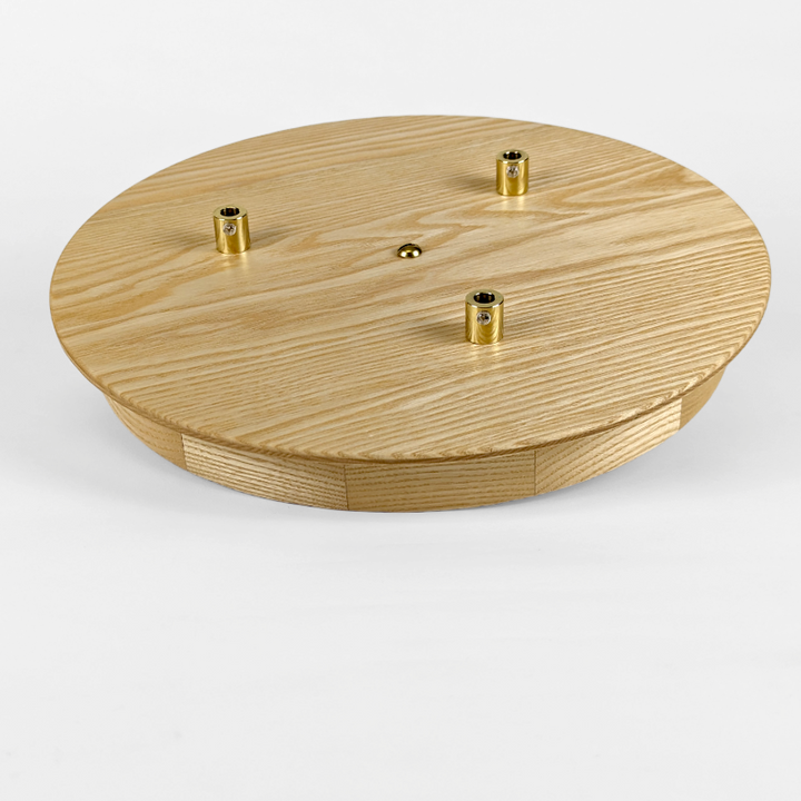 Round ceiling shroud for 3,6 or 9 lamps