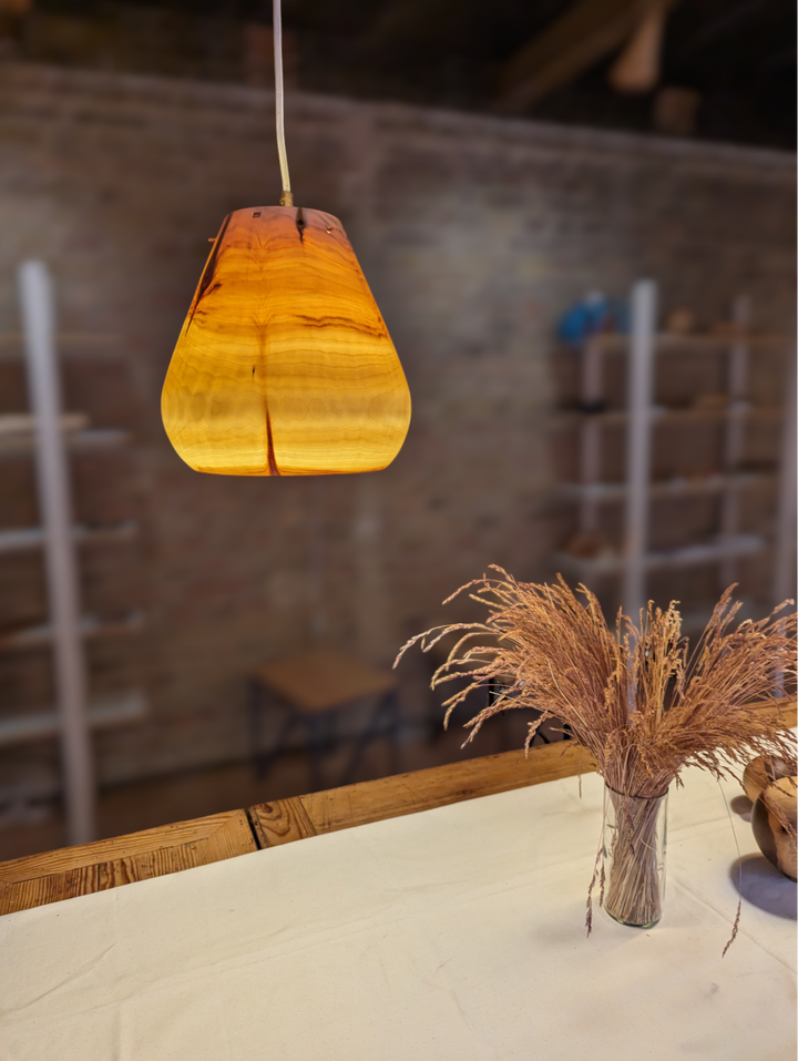Hängelampe aus Holz GLP