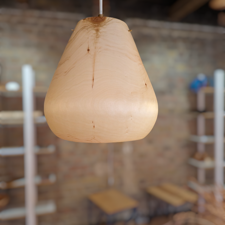 Hängelampe aus Holz GLP