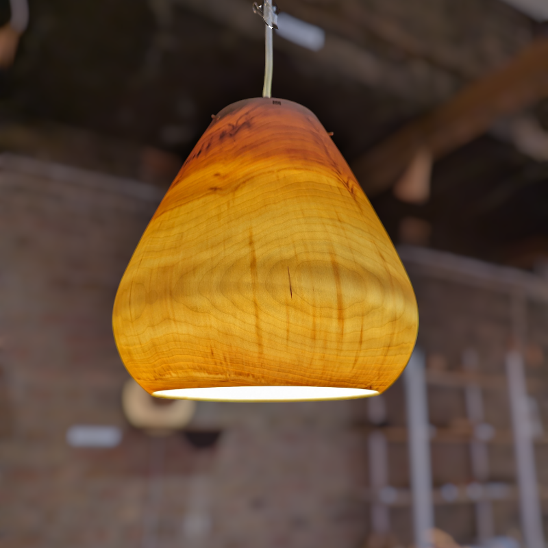 Hängelampe aus Holz GLP