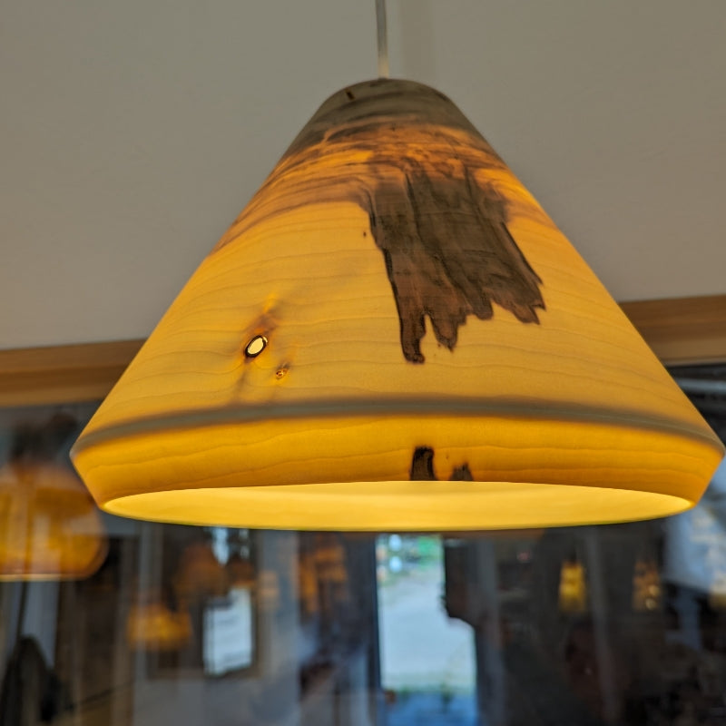 Hängelampe aus Holz KEP