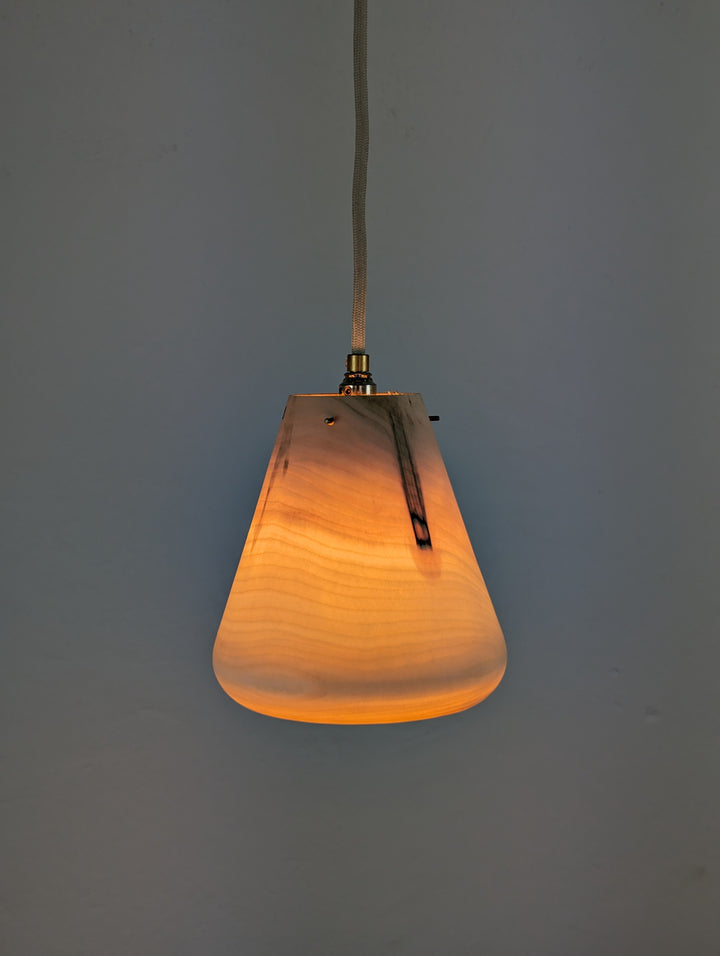 Hängelampe aus Holz RKP