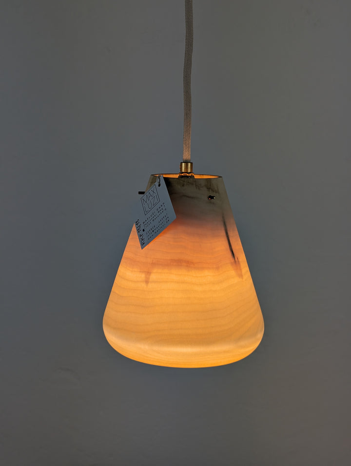 Hängelampe aus Holz RKP