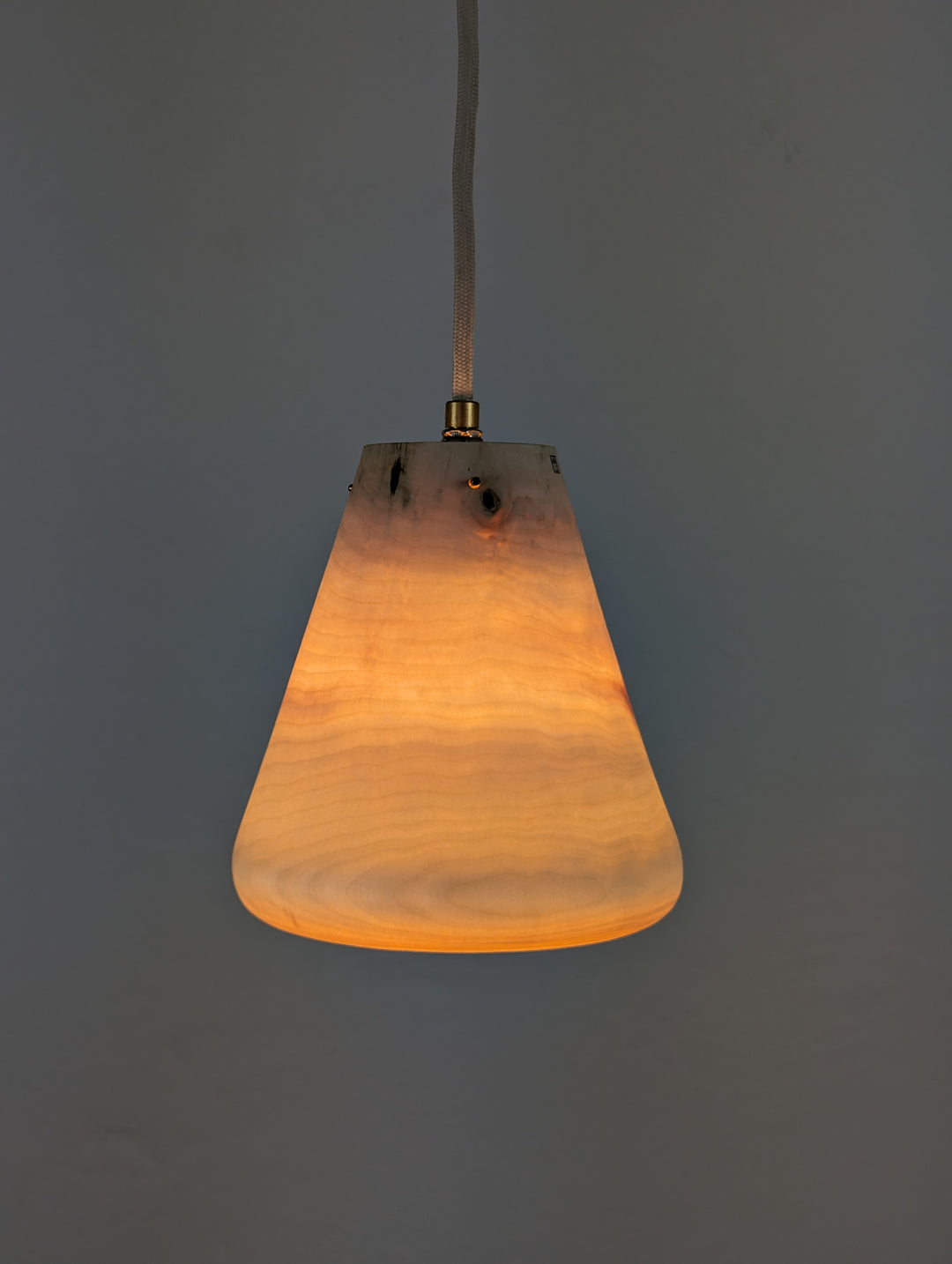 Hängelampe aus Holz RKP