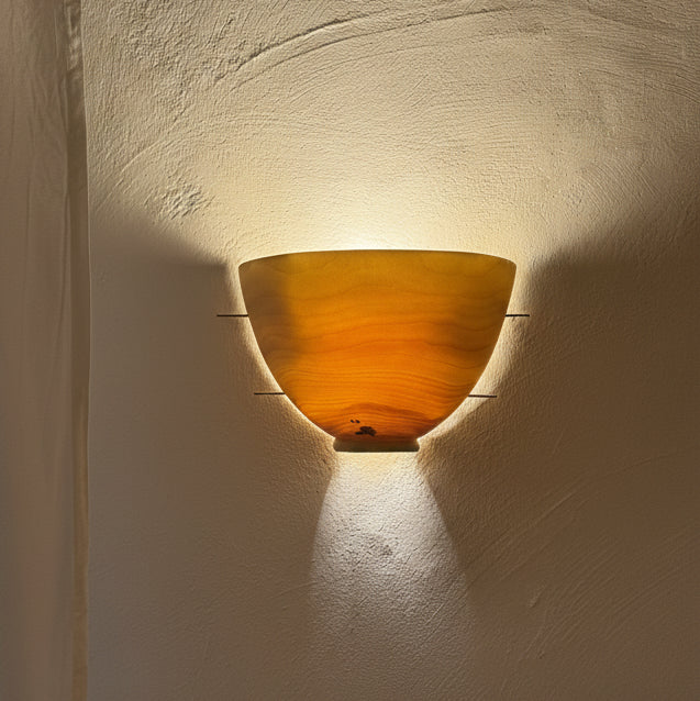 Wandlampe  aus Holz - Individuelle Anfertigung