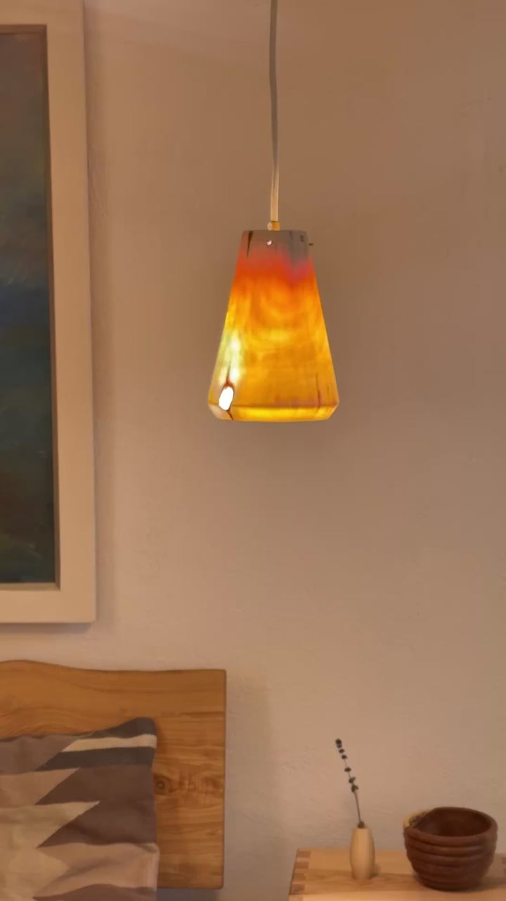 Hängelampe aus Holz KAP-U-2 16/22