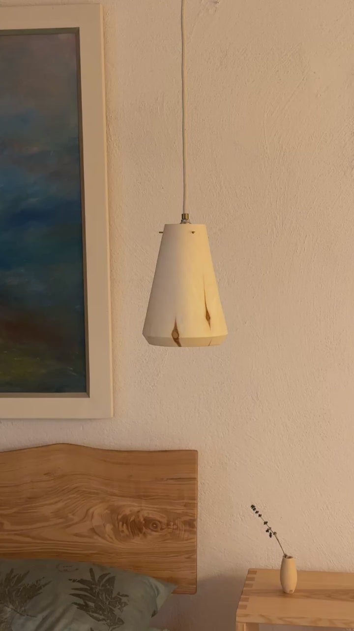 Hängelampe aus Holz KAP-B 15/22