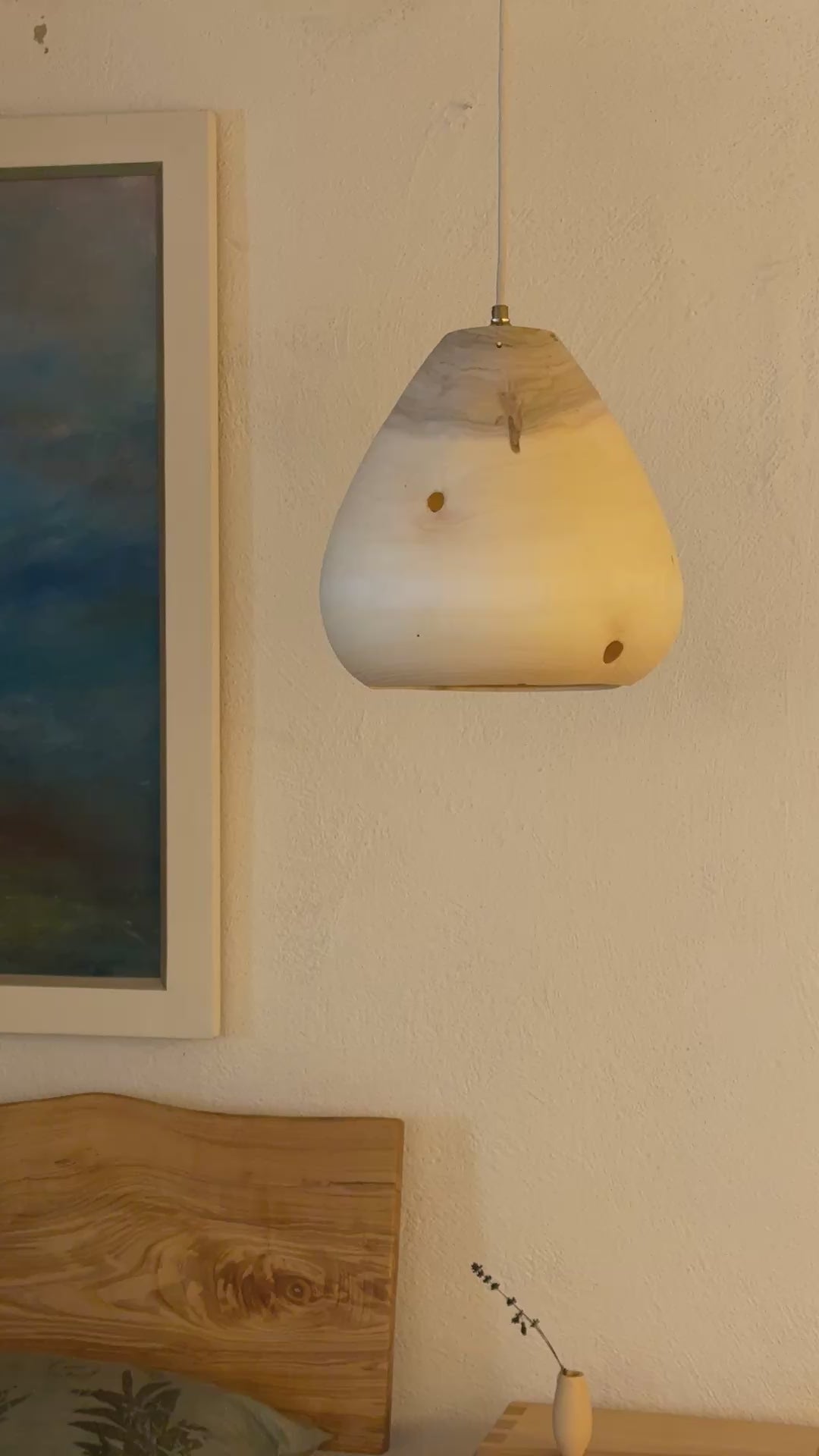 Hängelampe  aus Holz GLP-U 29/28
