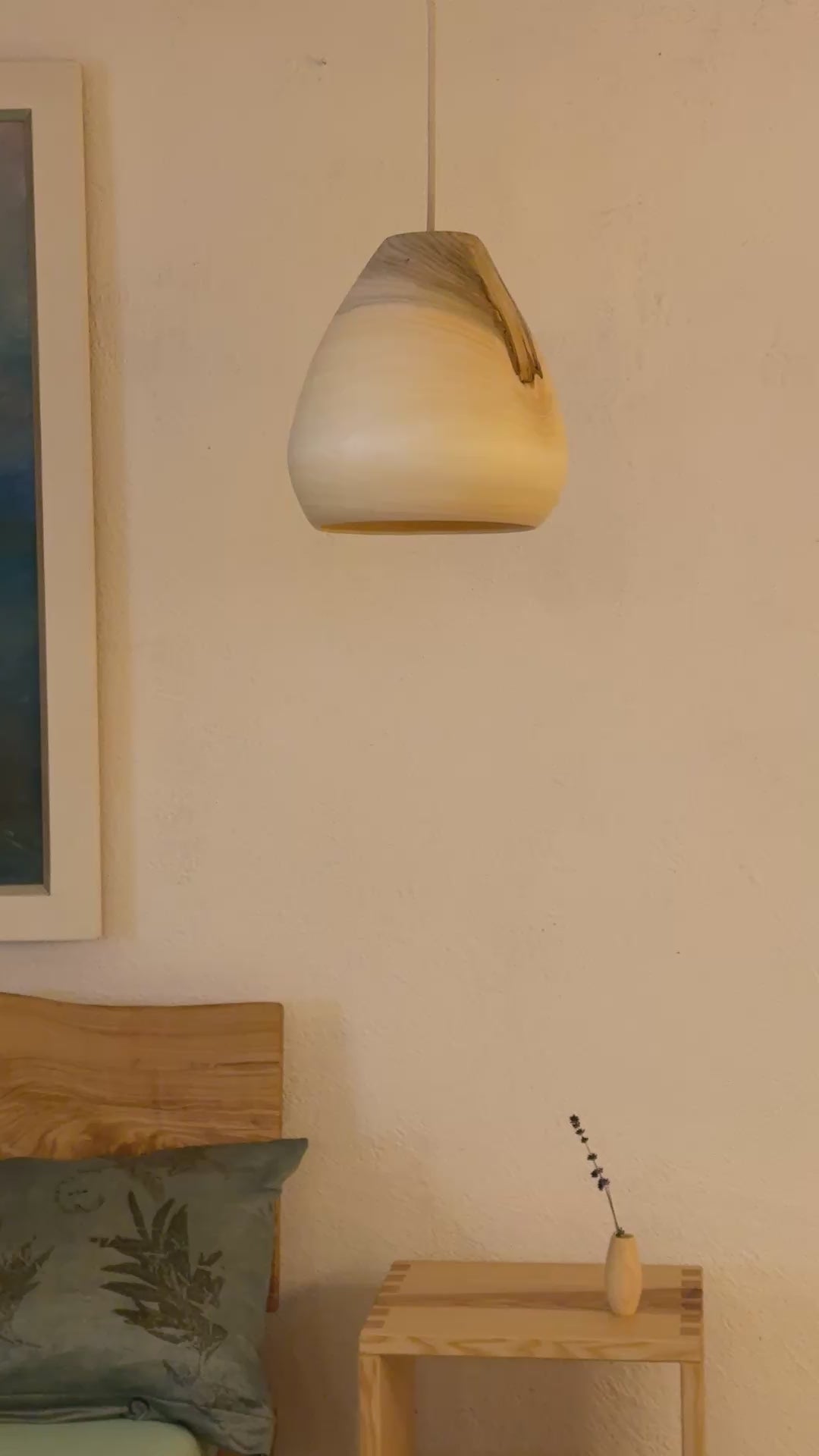 Hängelampe aus Holz GLP-B 26/25