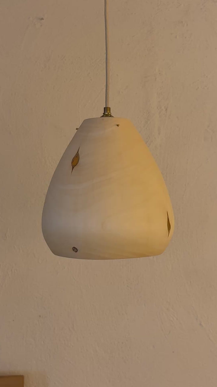 Hängelampe aus Holz GLP-B 27/25- B1