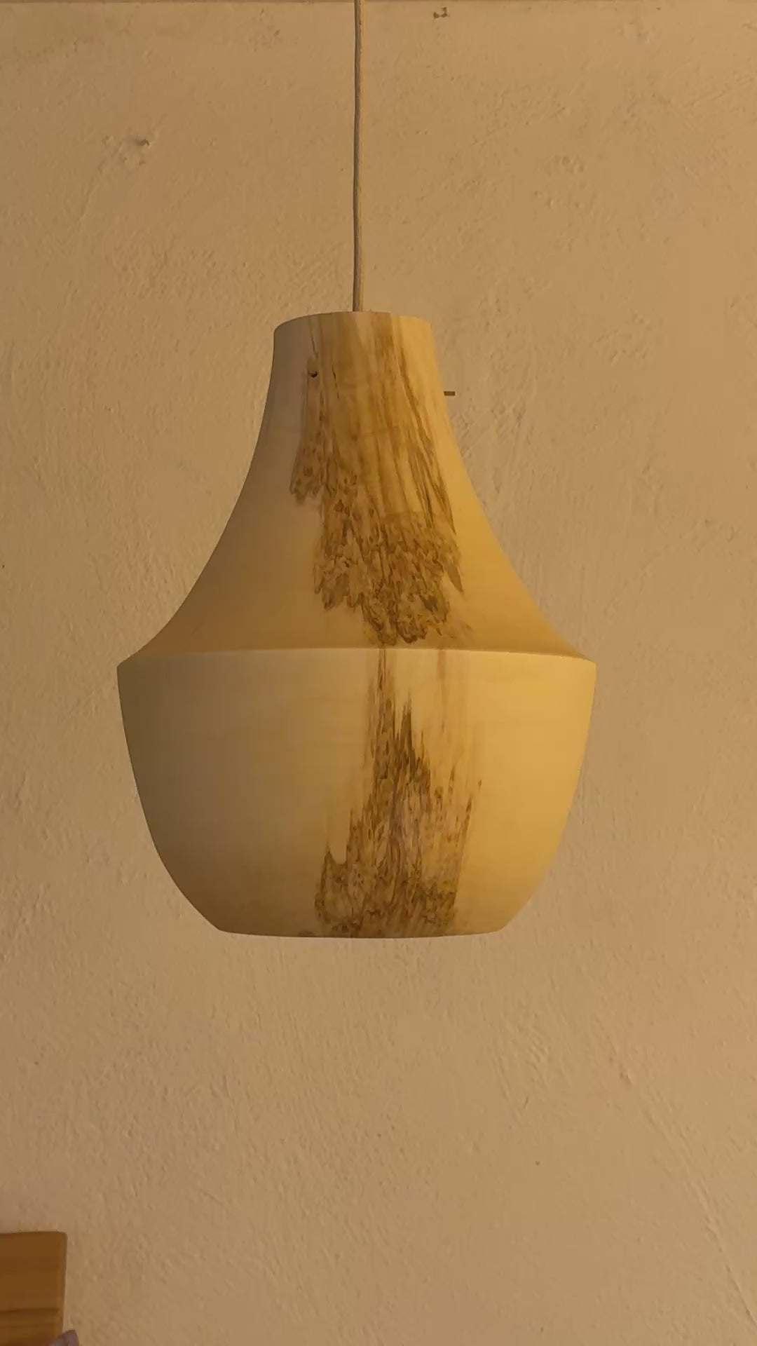 Hängelampe aus Holz VAP-U 30/38