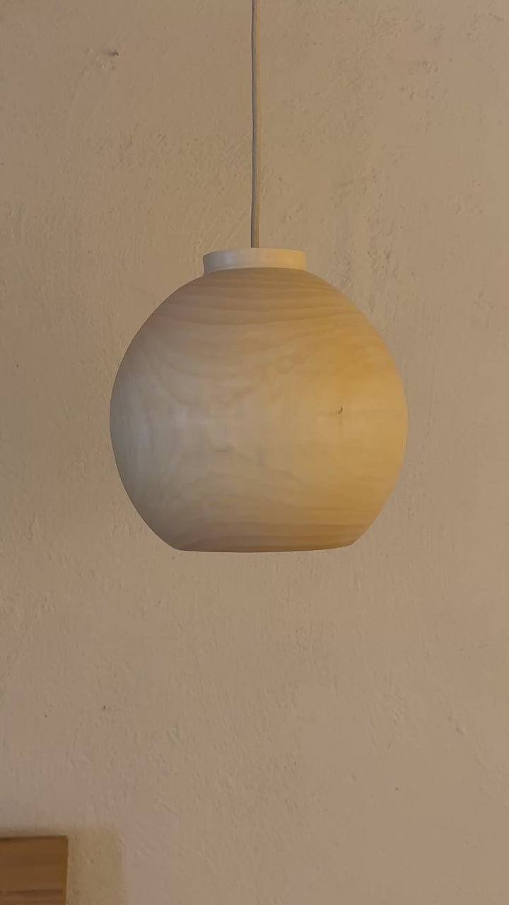 Hängelampe aus Holz KUP-B 25/25