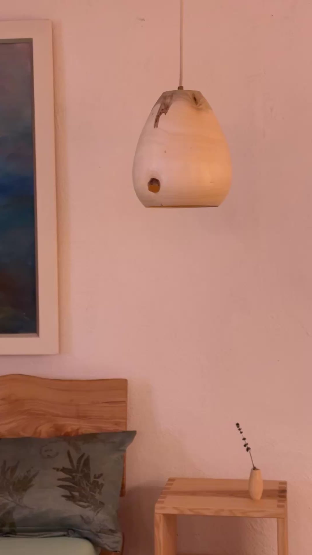 Hängelampe aus Holz GLP-B 24/26