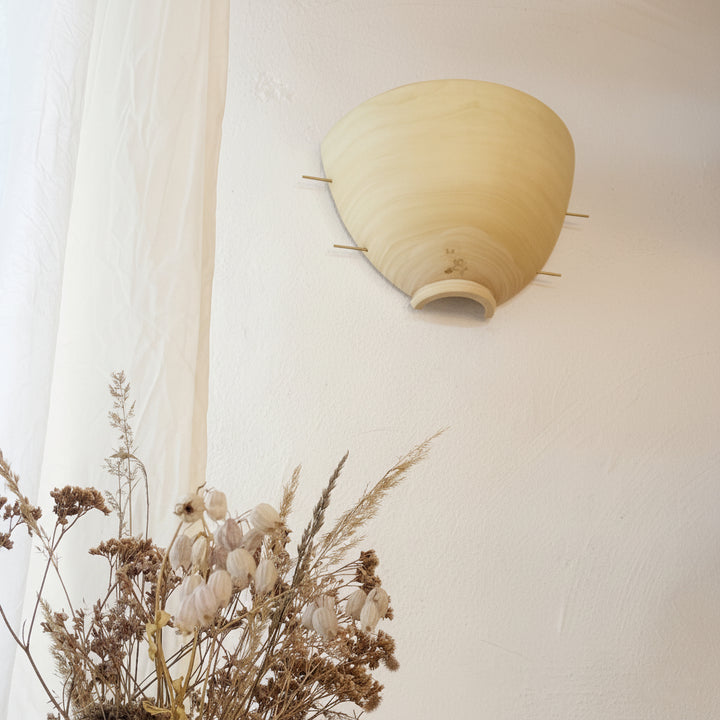 Wandlampe  aus Holz - Individuelle Anfertigung