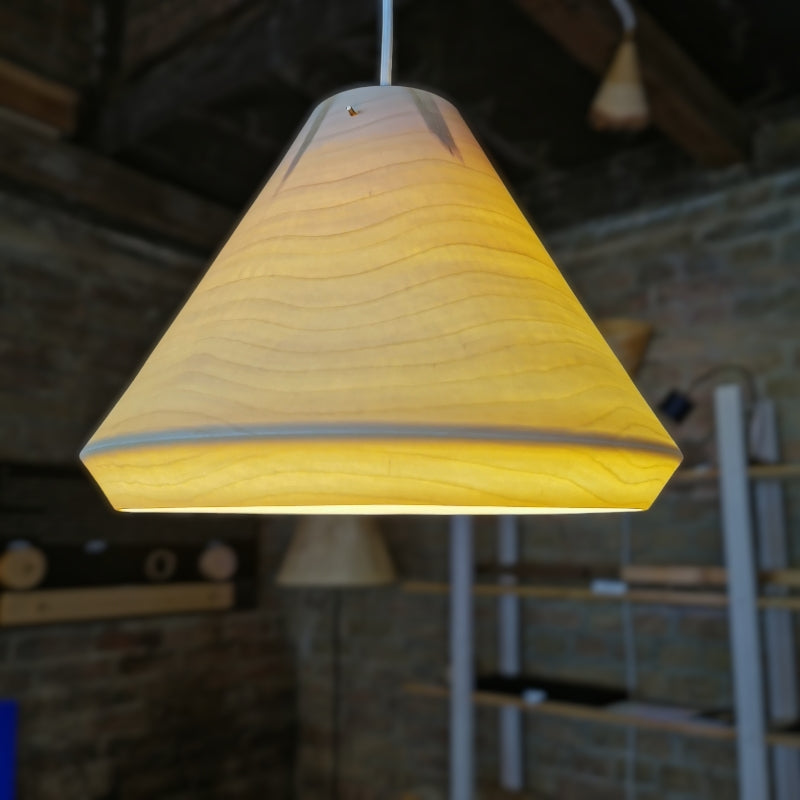Hängelampe aus Holz KEP