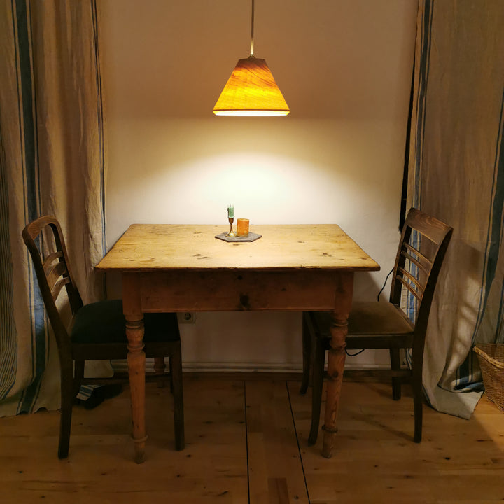 Hängelampe aus Holz KEP